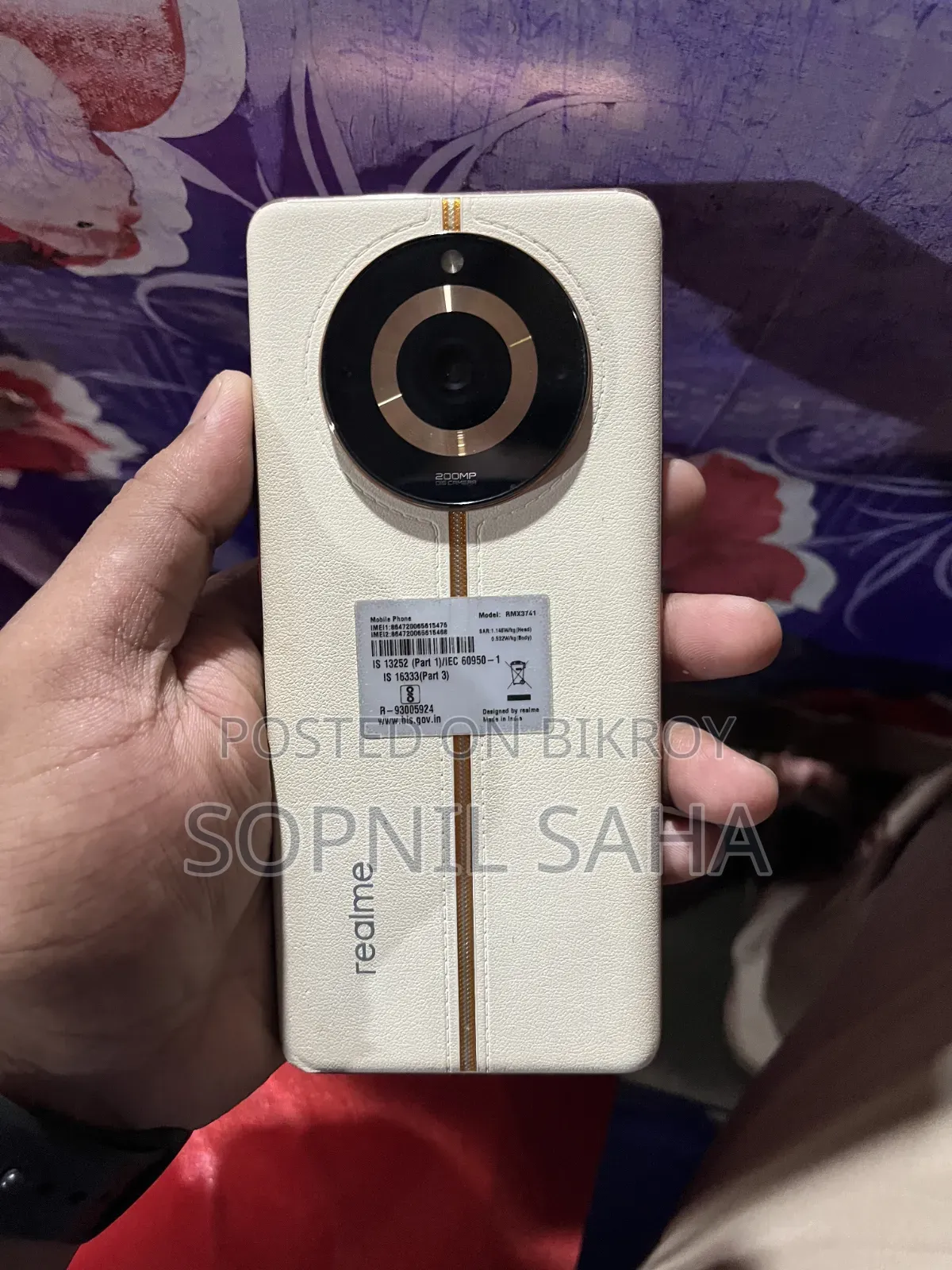 Realme 11 Pro+ 256 GB Gold