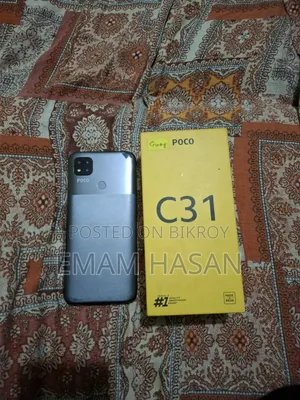 শাওমি পোকো সি৩ ৬৪ জিবি কালো