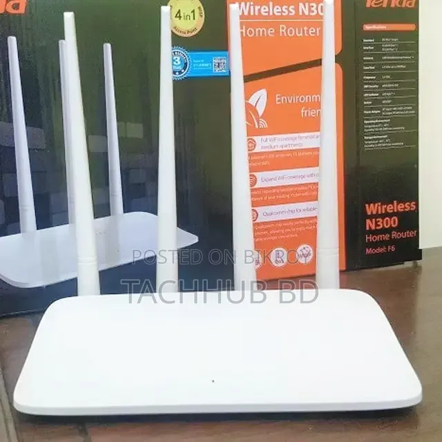 Tenda F6 Router 1 Year Warranty (Brand New)