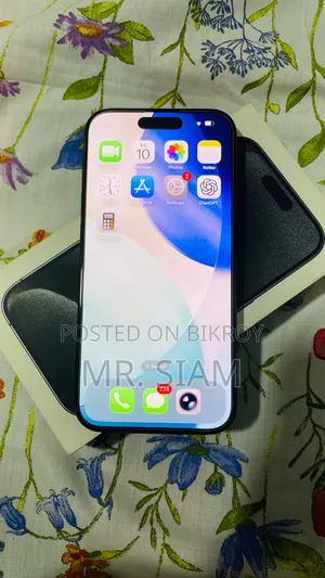 অ্যাপল আইফোন ১৫ প্রো ১২৮ জিবি কালো