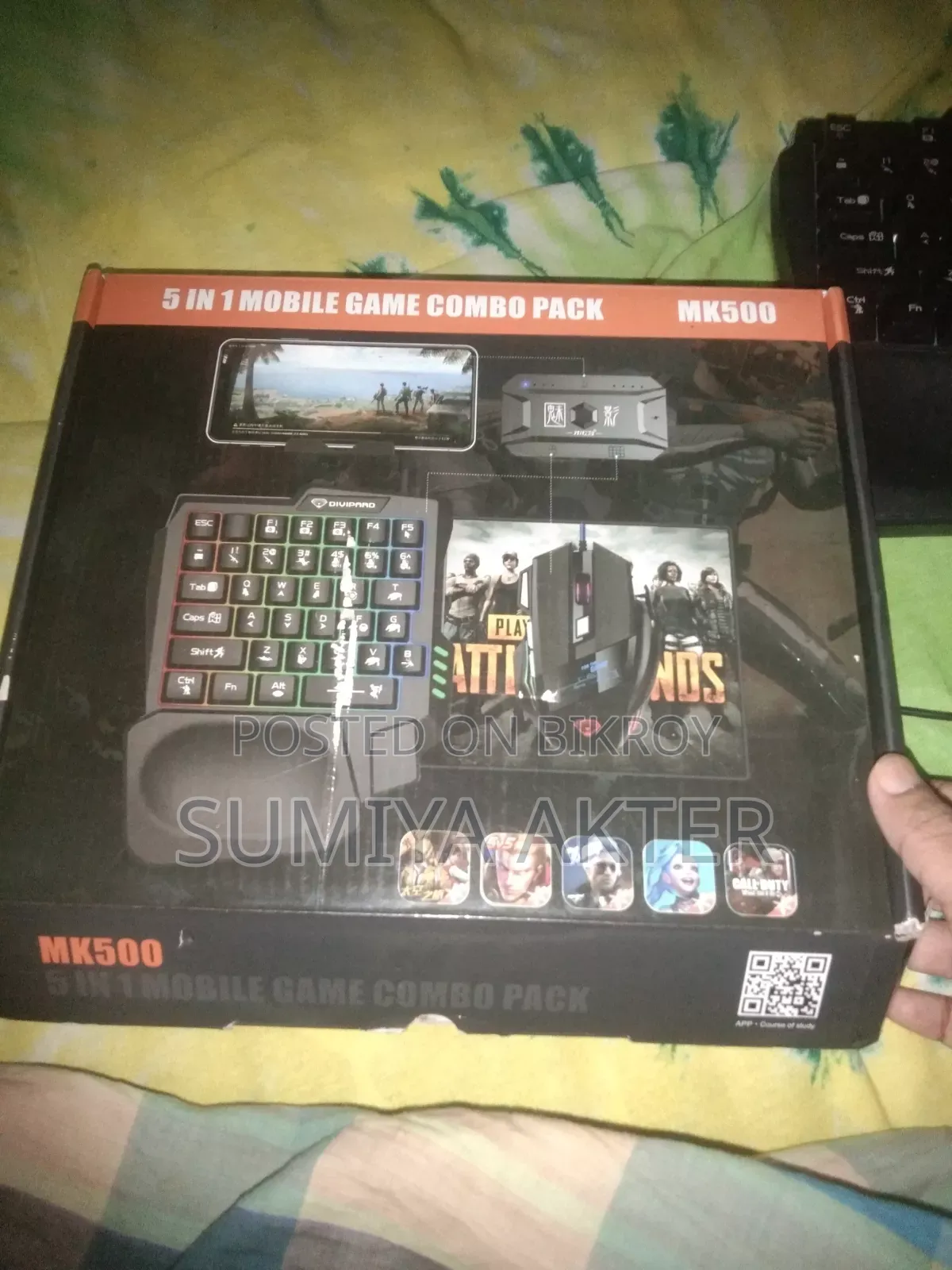 Mk500 Gaming Keyboard Mouse