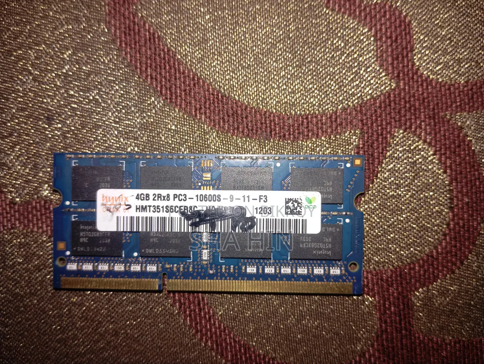Hynix 4GB DDR3 Laptop RAM - Original