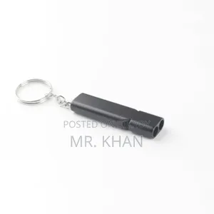 Aluminum Survival Whistle (Keychain Safety Tool)