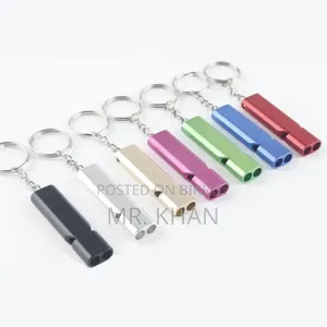 Aluminum Survival Whistle (Keychain Safety Tool)