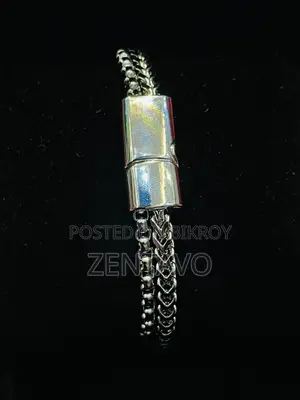 Premium Double Chain Stainless Steel Bracelet for Men