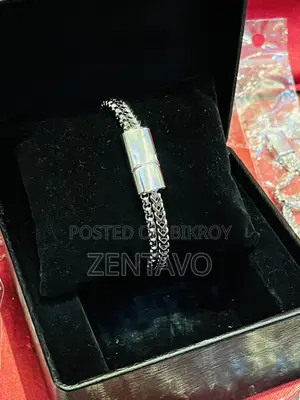Premium Double Chain Stainless Steel Bracelet for Men