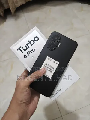 শাওমি রেডমি টার্বো ৪ প্রো ২৫৬ জিবি কালো