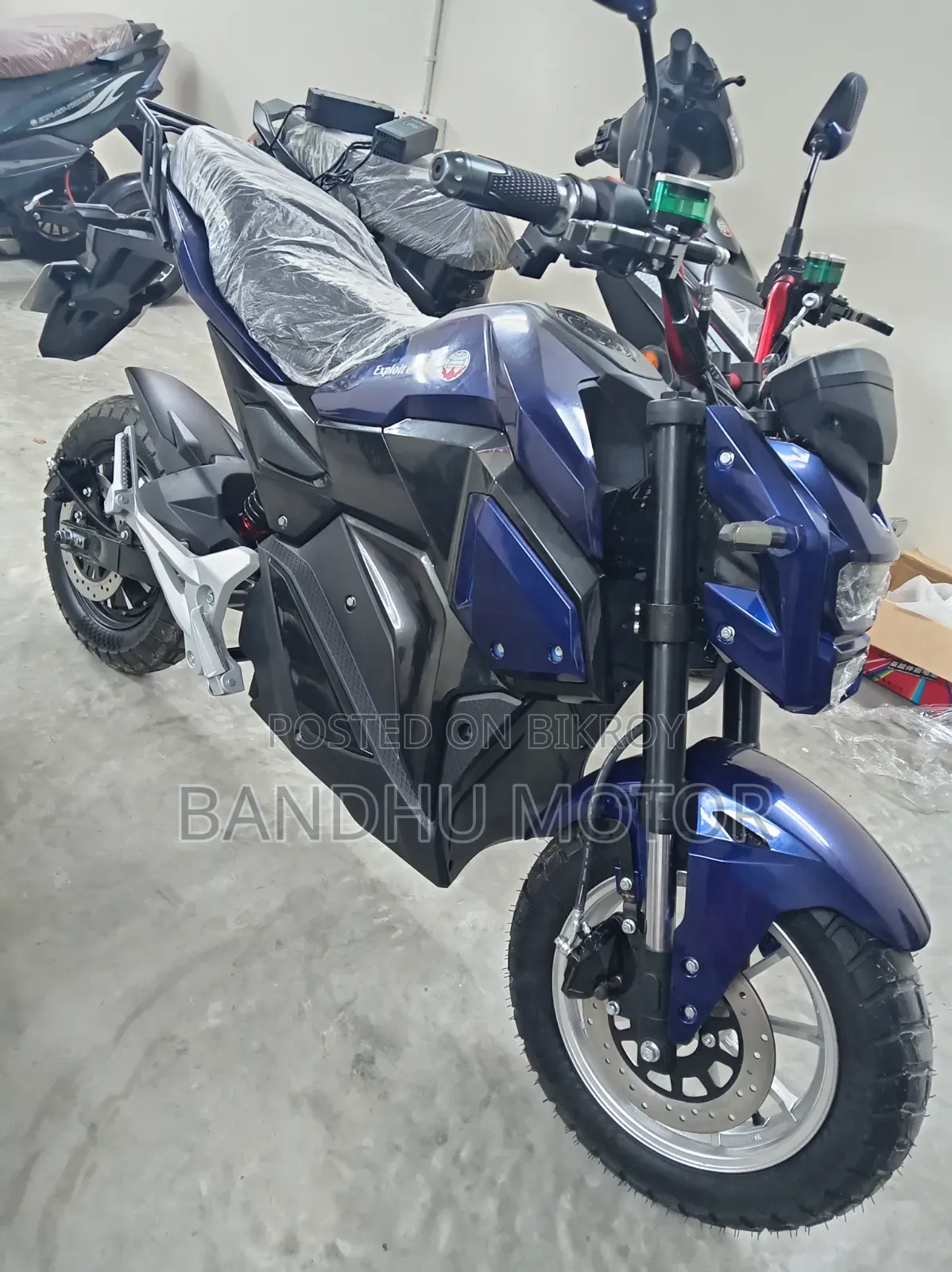 New Motorcycle 2026 Blue