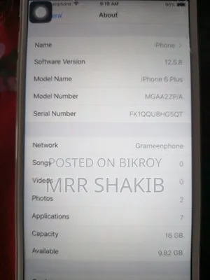 Apple iPhone 6s 16 GB Silver