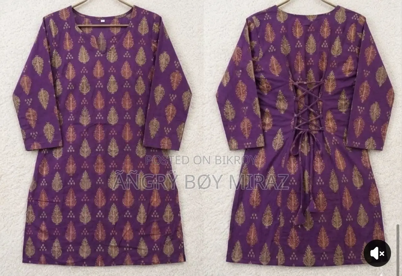 Crosset Trendy Stylish Kurti