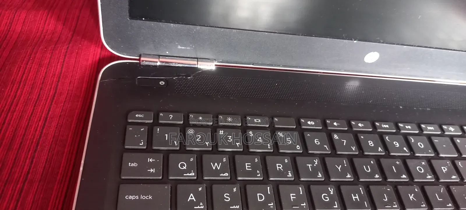 ল্যাপটপ HP 15s 8GB Intel Core I7 HDD 1TB