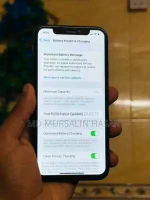 Apple iPhone X 64 GB Black