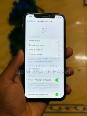 Apple iPhone X 64 GB Black