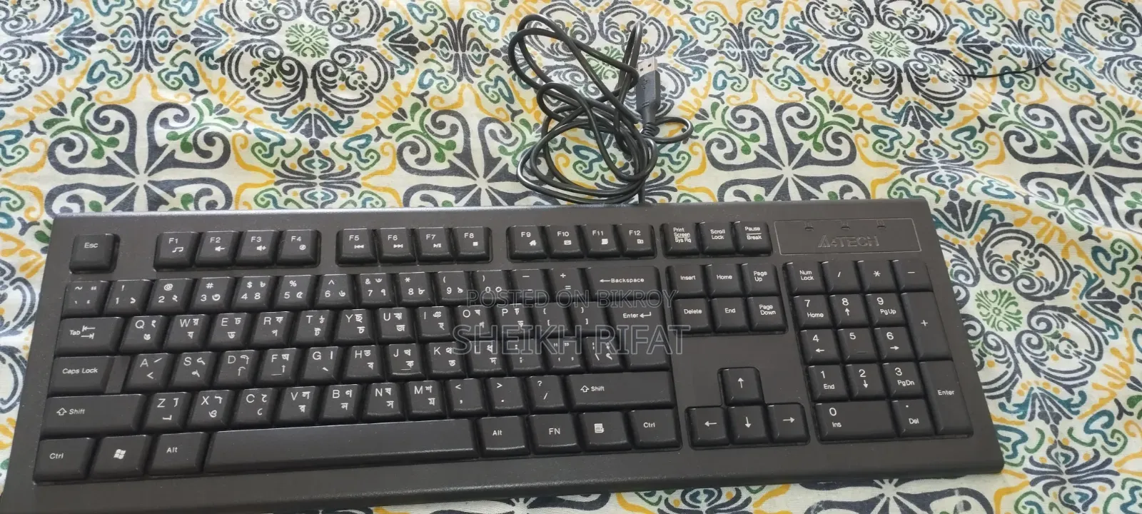 A4tech Keyboard Mouse Combo (Used for only 3 months)