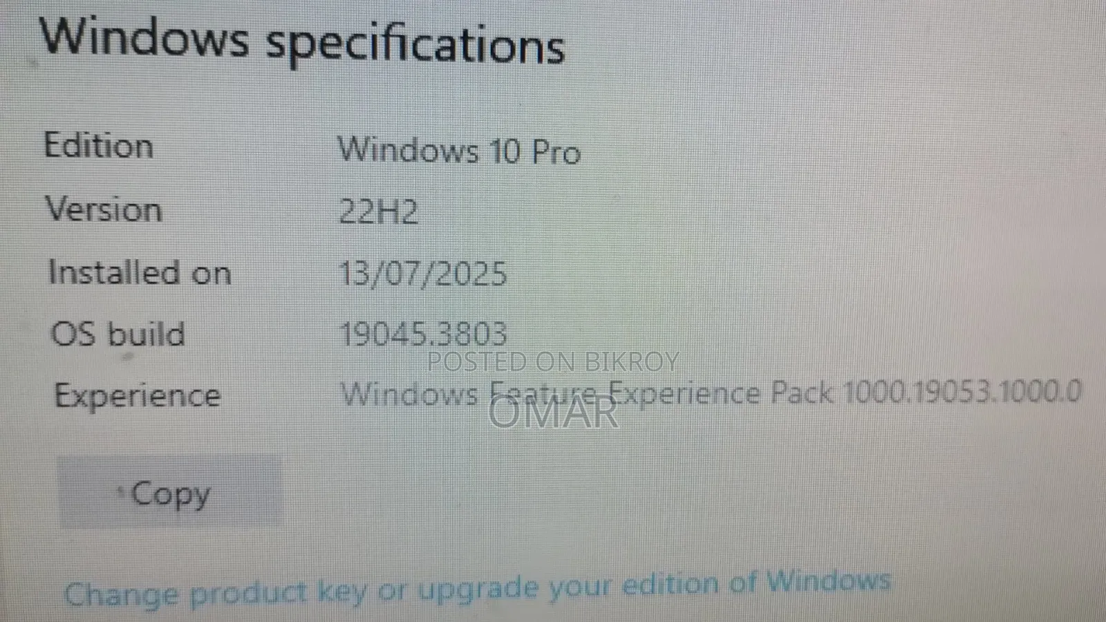 Desktop Computer Gigabyte GB-EKi3M-7100 8GB Intel Core i3 SSD 1T