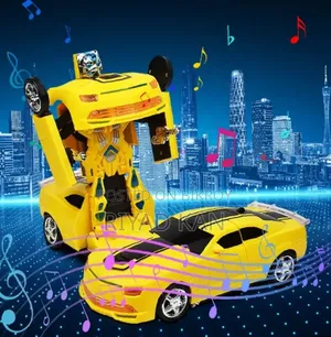 Mini Transforming Robot Car