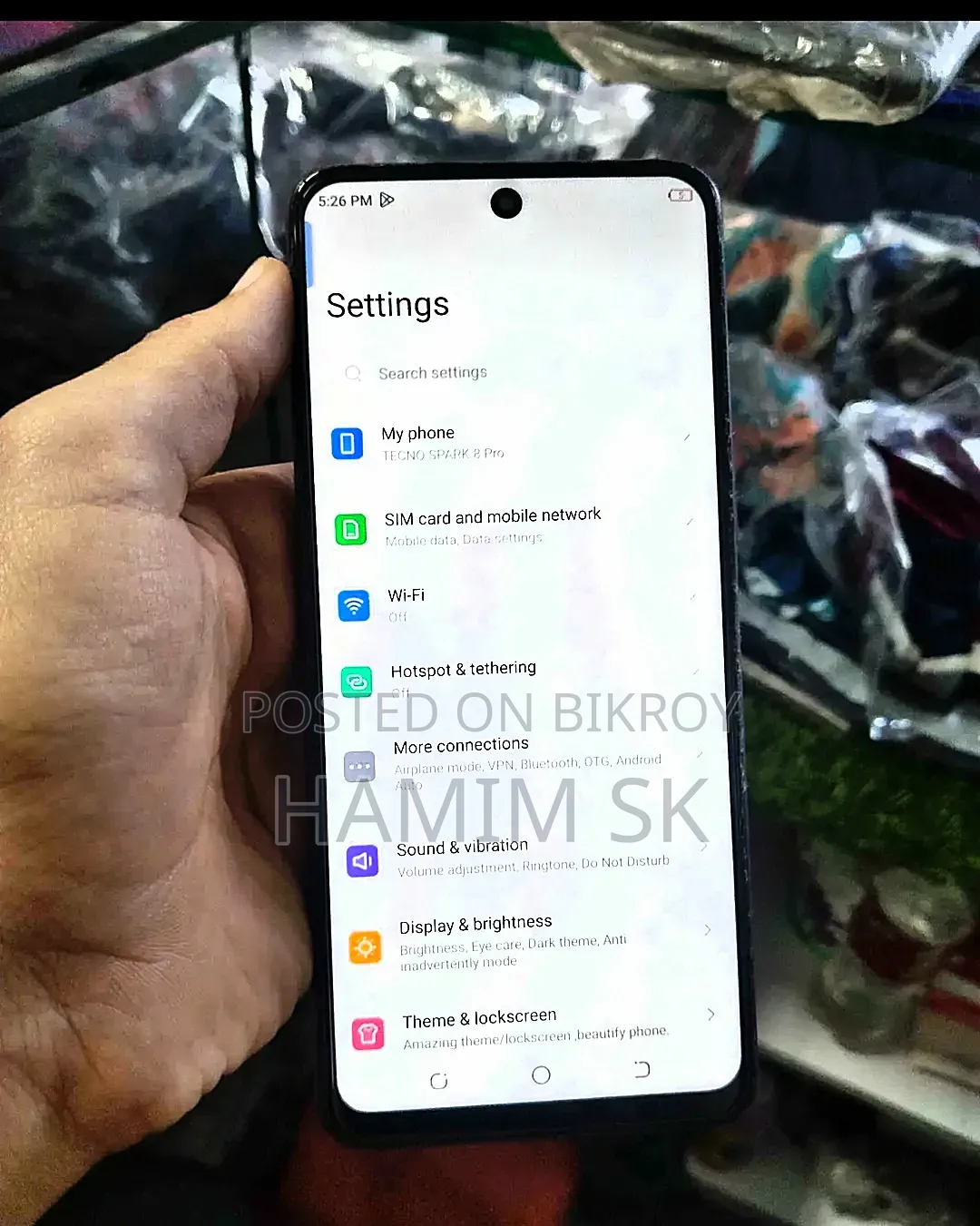 Tecno Spark 8 Pro 64 GB Black