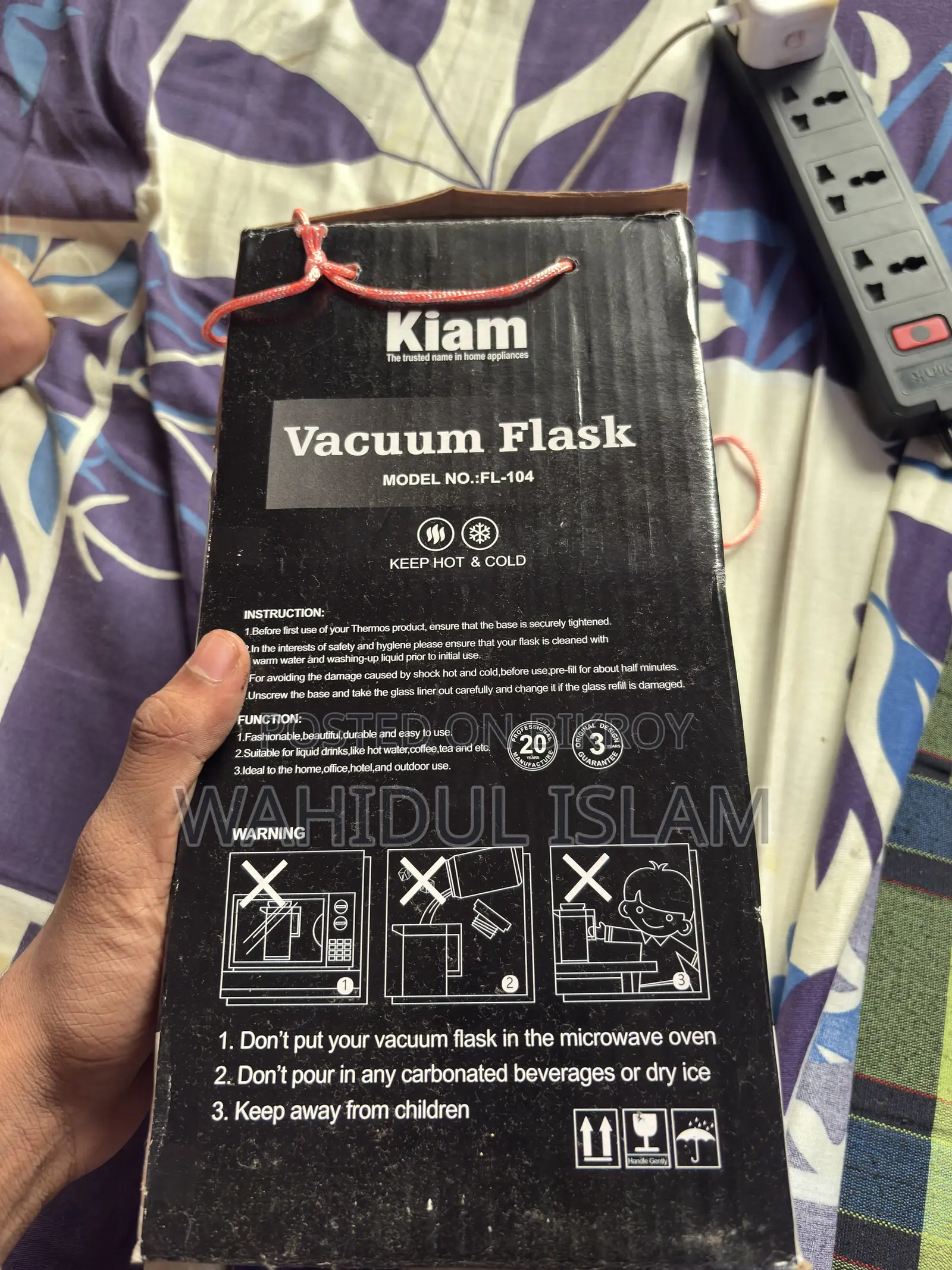 Kiam 1.3 Liter Flask
