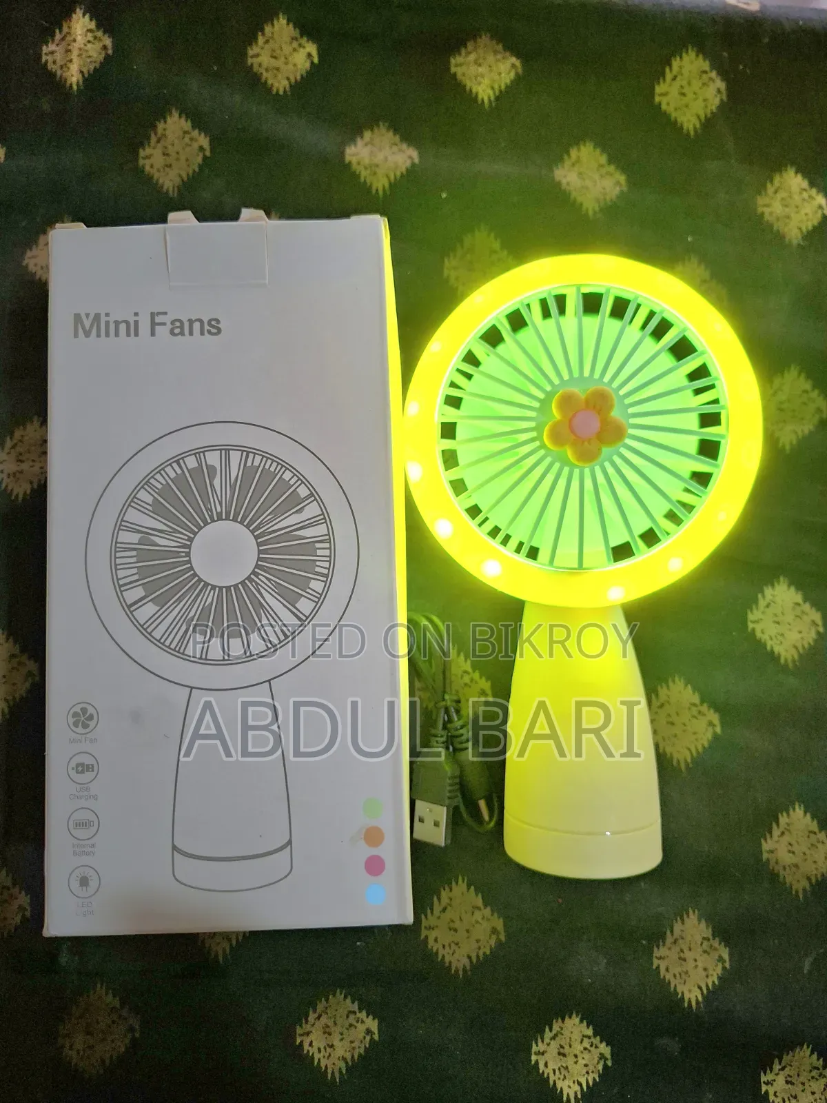 Mini Portable Hand Fan