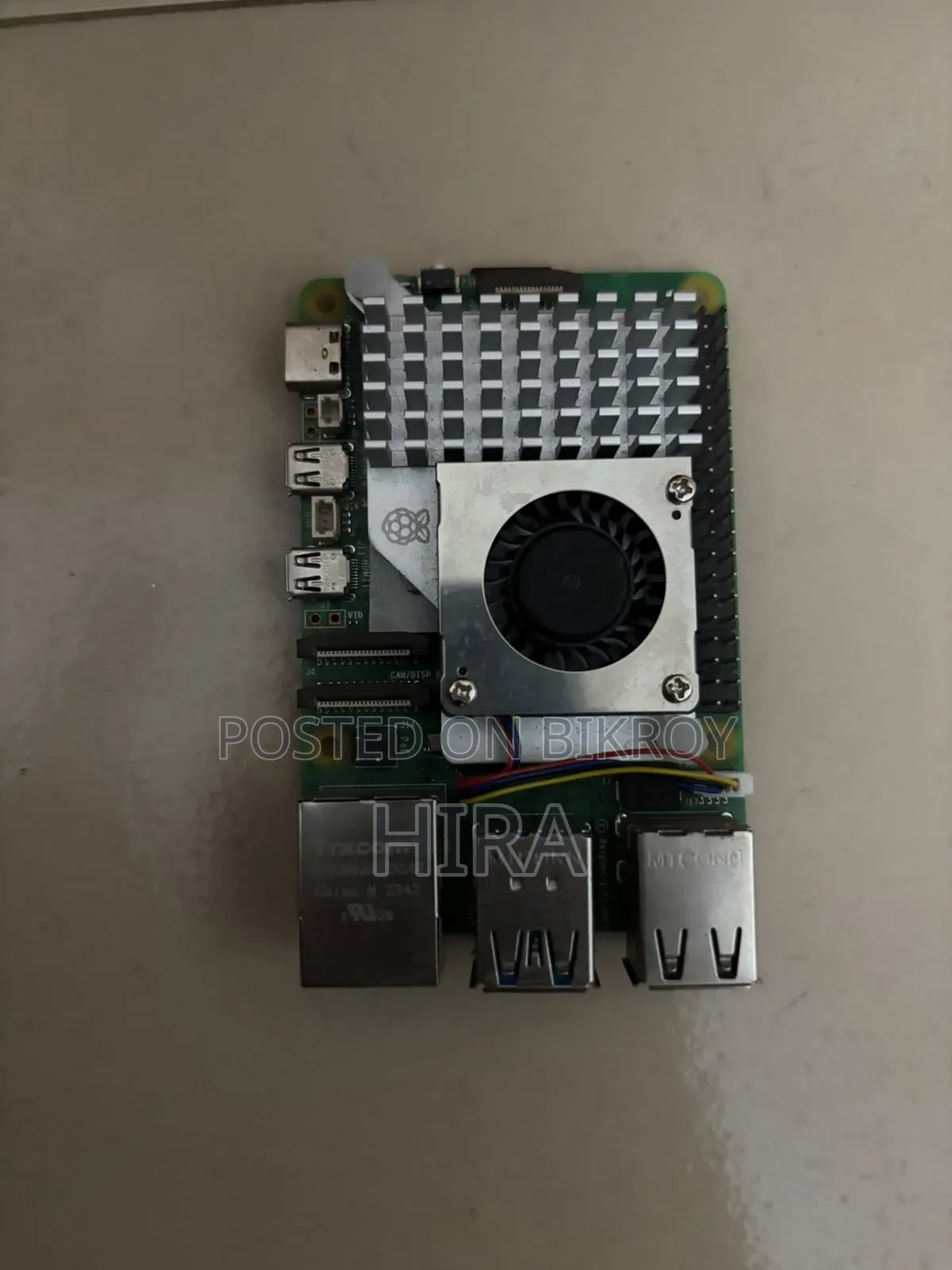 Raspberry Pi 4gb Ram With Cooler and Memory