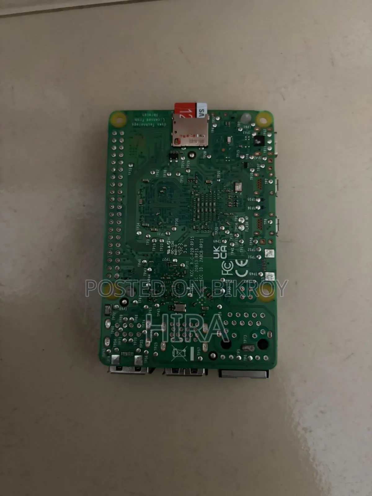 Raspberry Pi 4gb Ram With Cooler and Memory