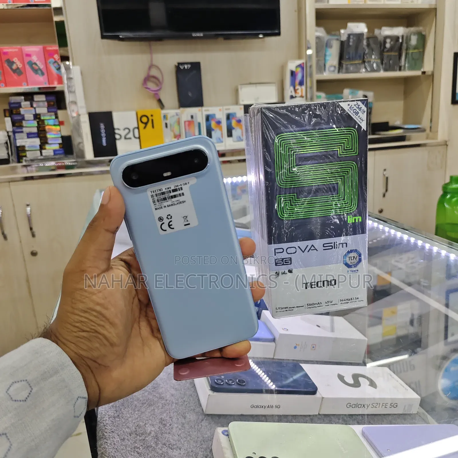 Tecno 256 GB Silver