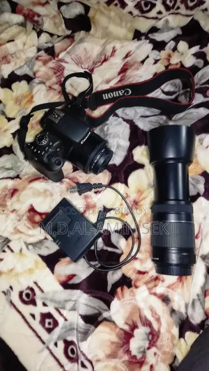 Canon Eos 750d With Zoom and Prime Lens