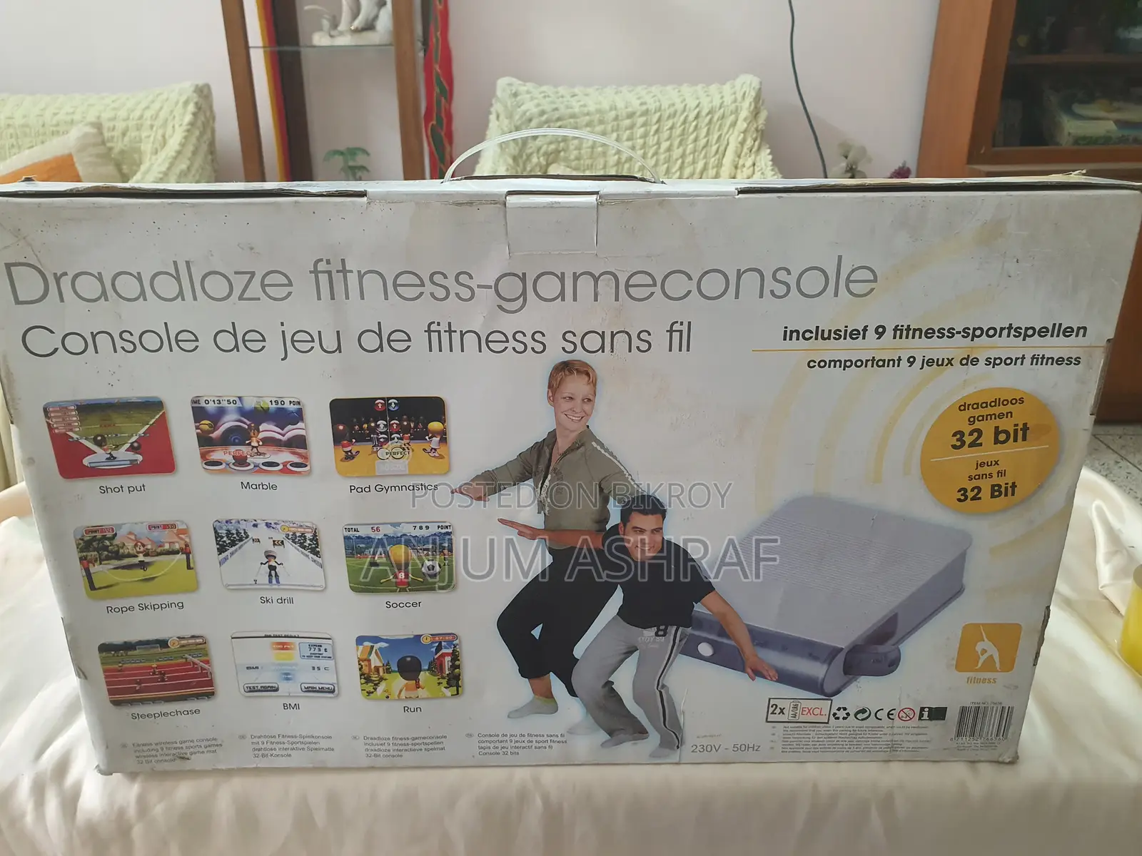Bodyfit
Fitness Wireless Game Console
Wireless Gaming – 32 Bit