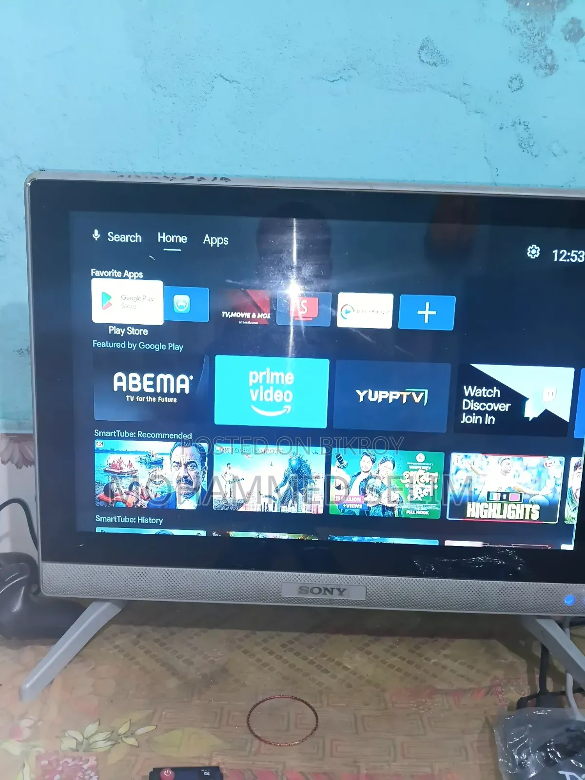 Sony TV Monitor and TV Card