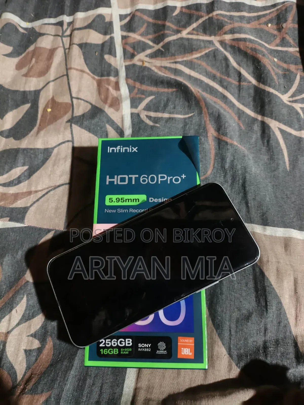 ইনফিনিক্স হট ৬০ প্রো+ ২৫৬ জিবি হোয়াইট