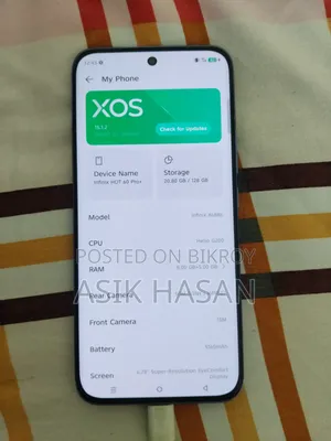 ইনফিনিক্স হট ৬০ প্রো+ ১২৮ জিবি পার্পল