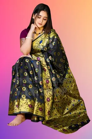 Indian Inspired Soft Silk Katan Saree