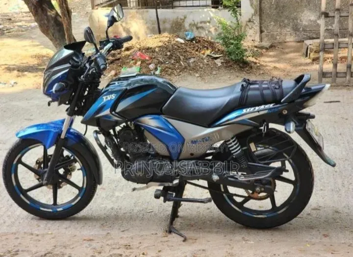 TVS Stryker 125 2018 Blue