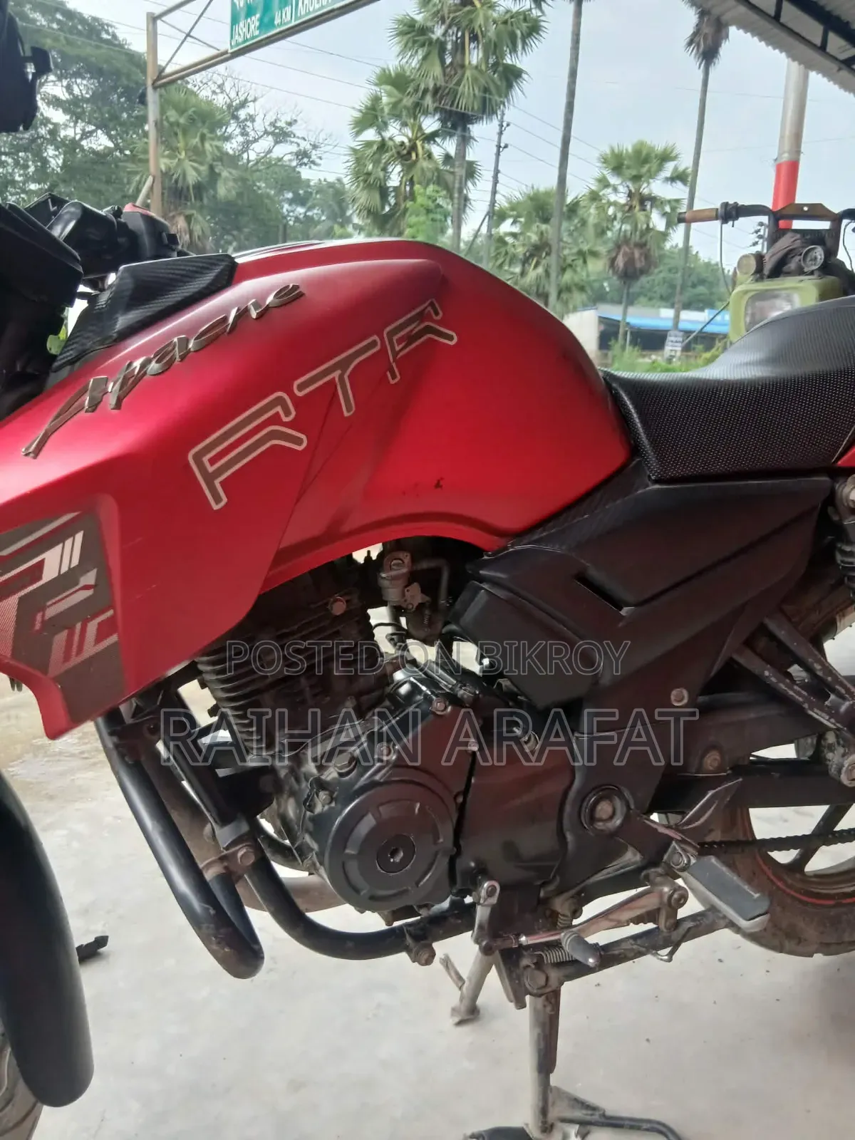 TVS Apache RTR 160 2V 2018 Red