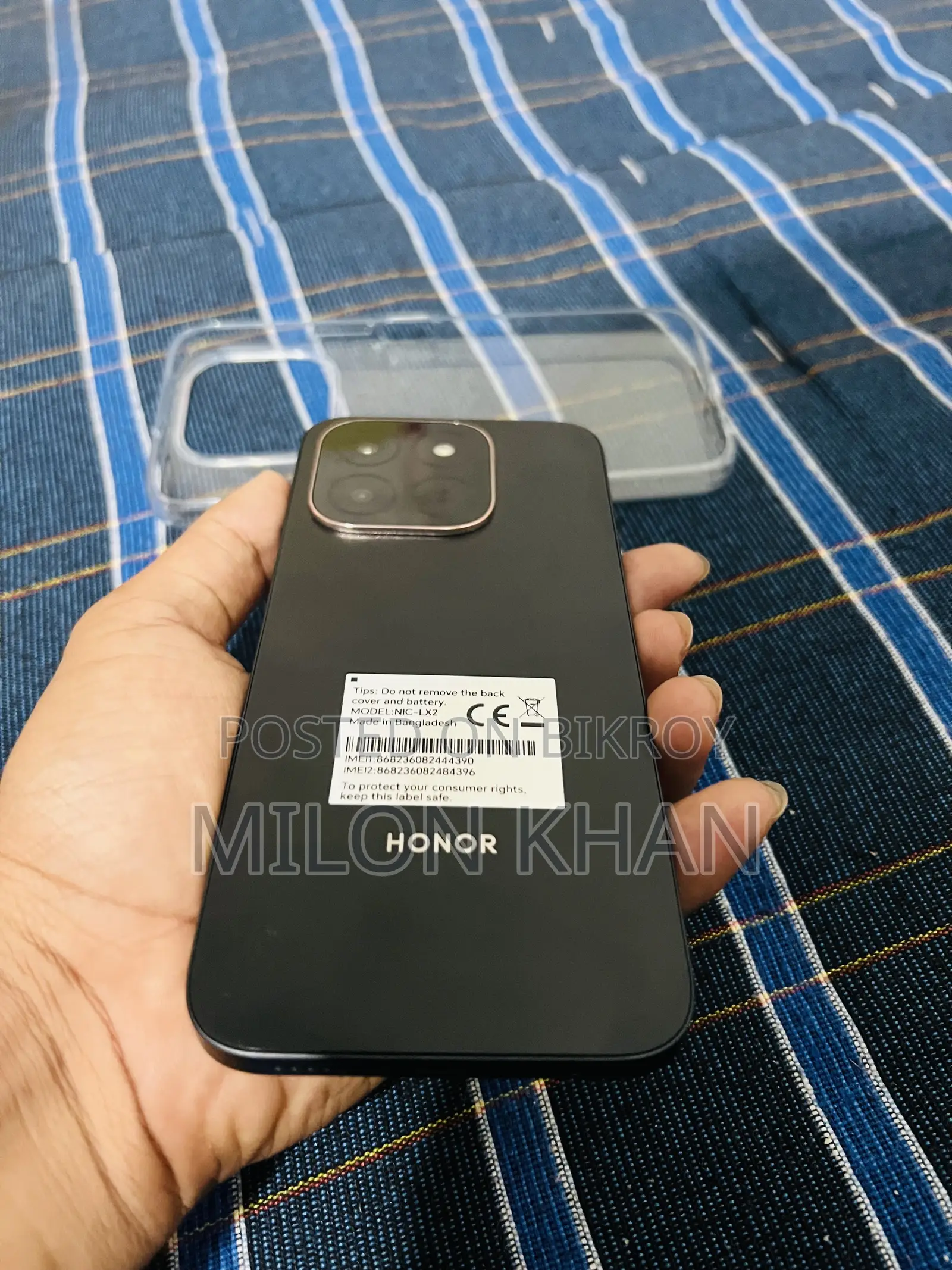 New Honor X6C 256 GB Black