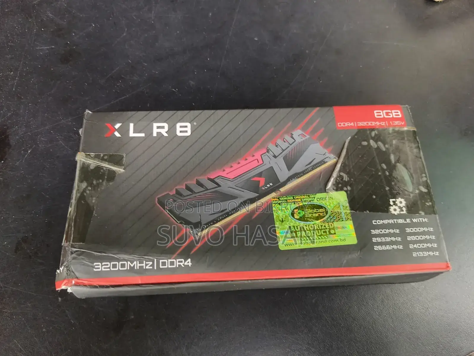 8GB Pny DDR4 3200MHz RAM Fresh