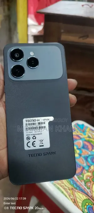 Tecno Spark 40 128 GB Black