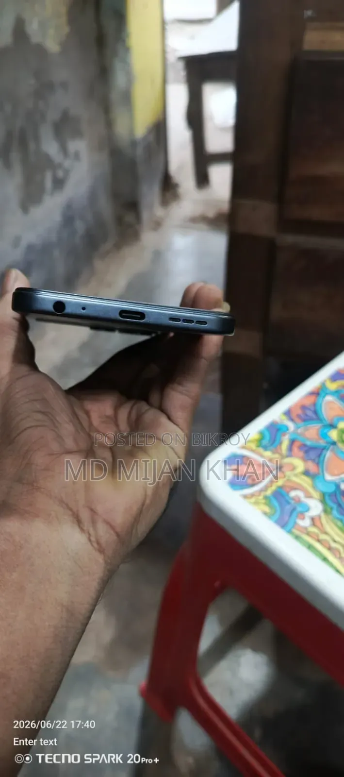 Tecno Spark 40 128 GB Black