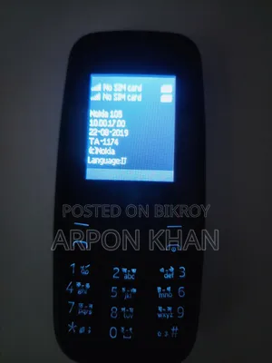 New Nokia 105 Black