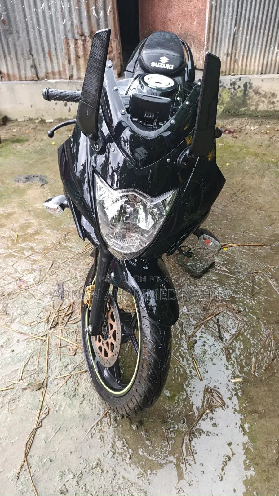 সুজুকি জিক্সার মনোটোন ২০২৫ কালো