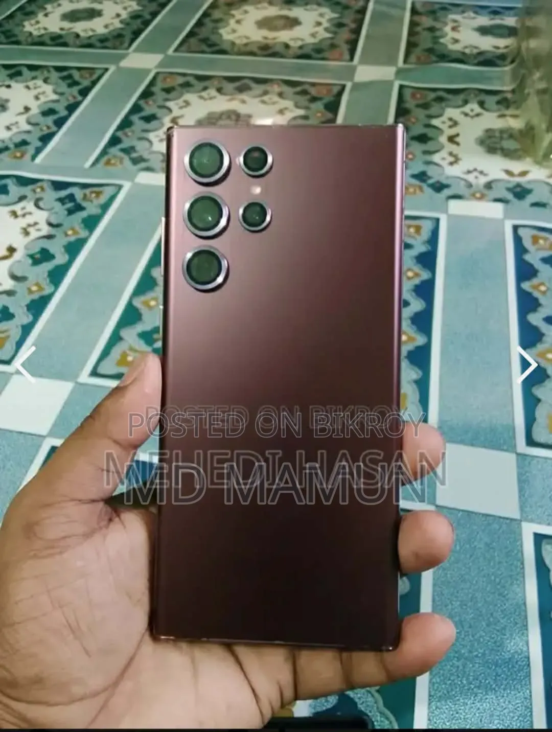 স্যামসাং গ্যালাক্সি এস২২ আল্ট্রা ১২৮ জিবি পার্পল