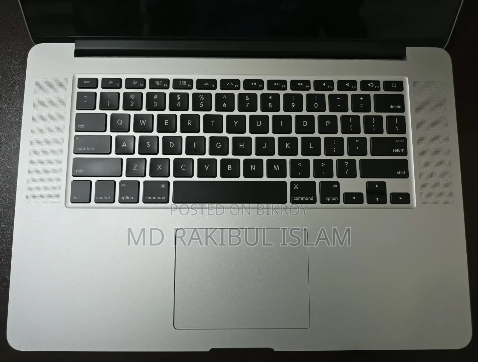 Laptop Apple MacBook Pro 2015 16GB Intel Core I7 SSD 256GB