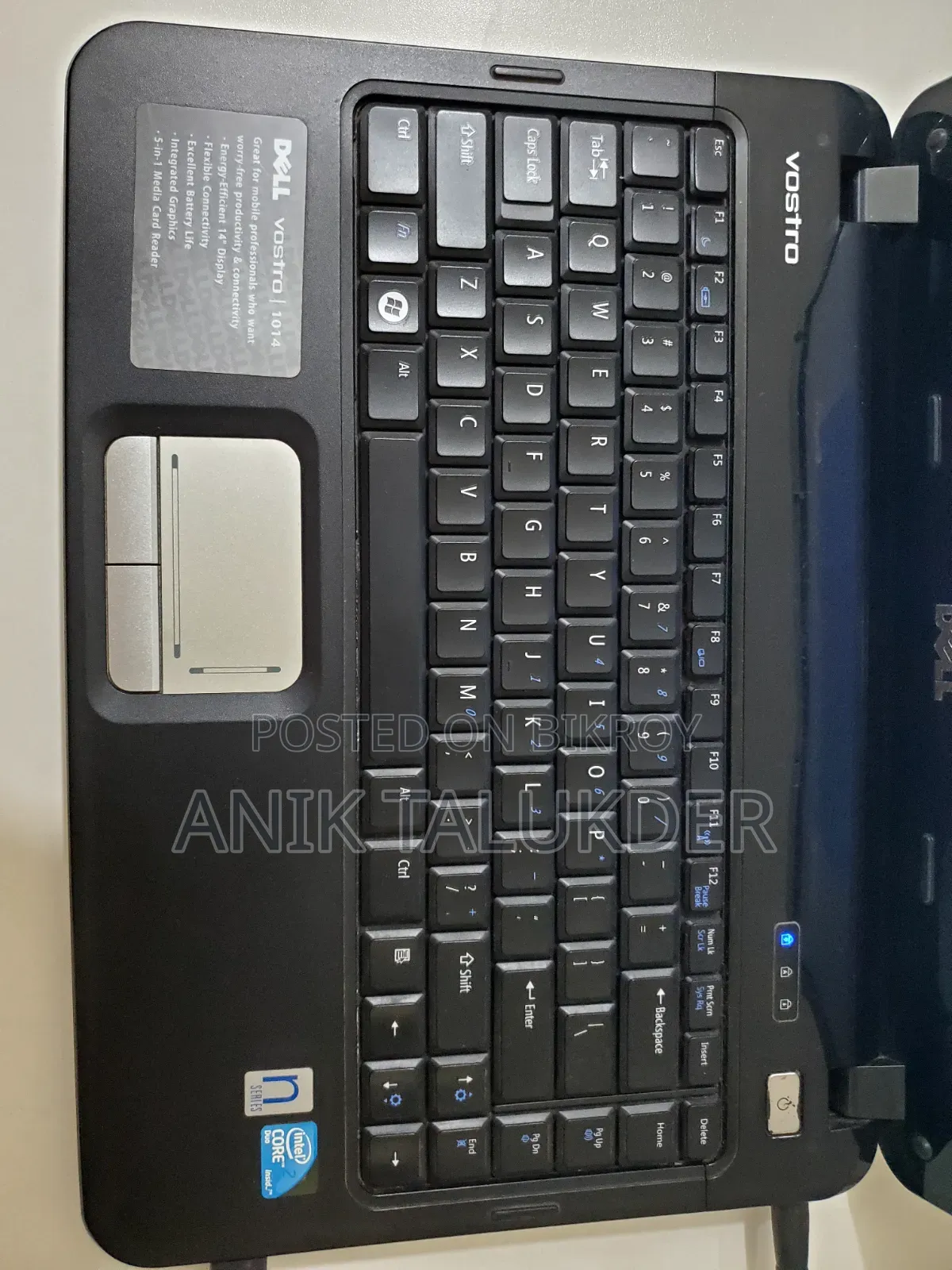 Laptop Dell Vostro 1014 4GB Intel Core 2 Duo HDD 320GB