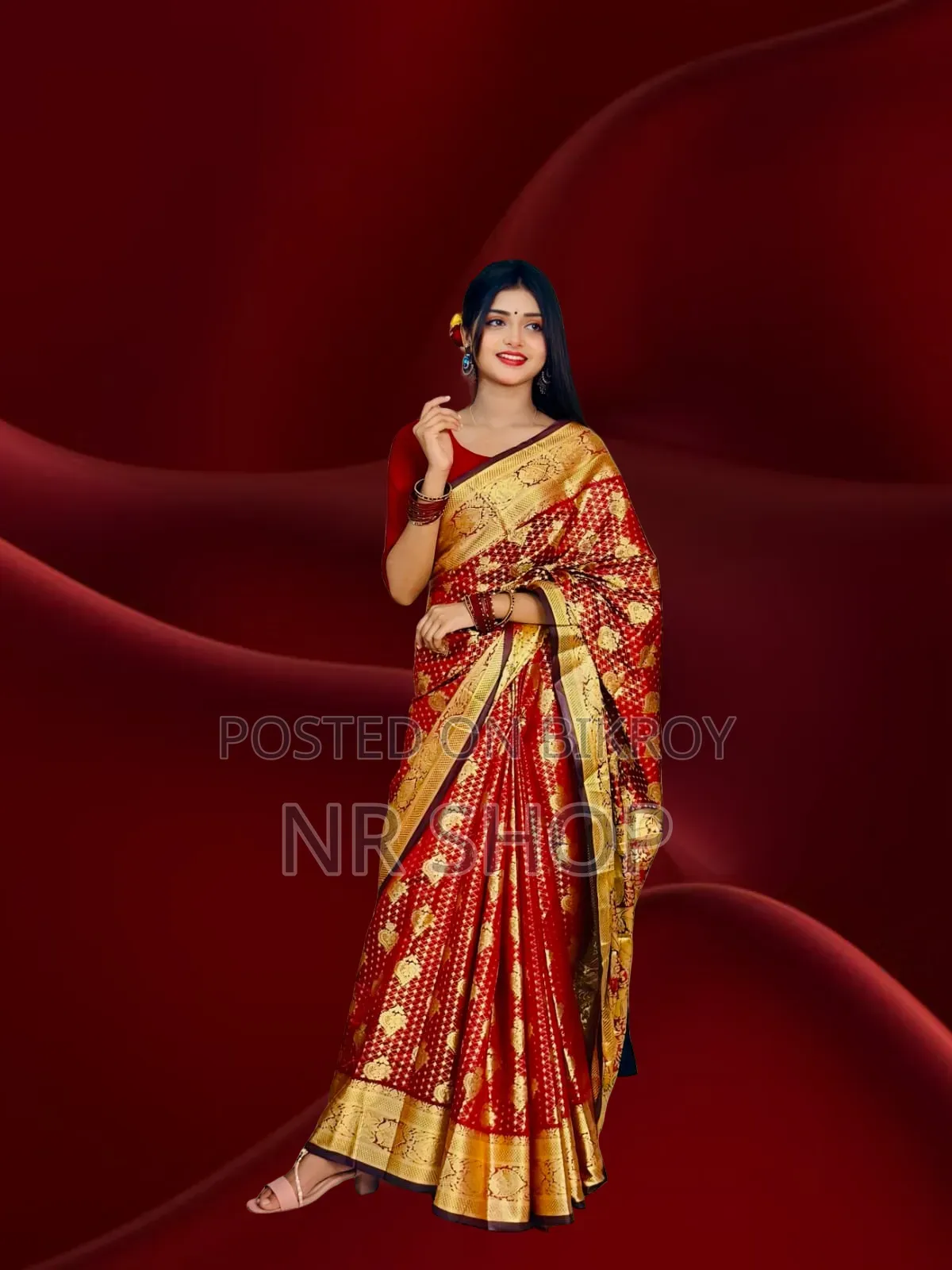 Soft Silk Katan Saree 12 Haat