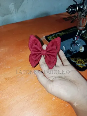 Black Is Always In Style Classic Handmade Bow