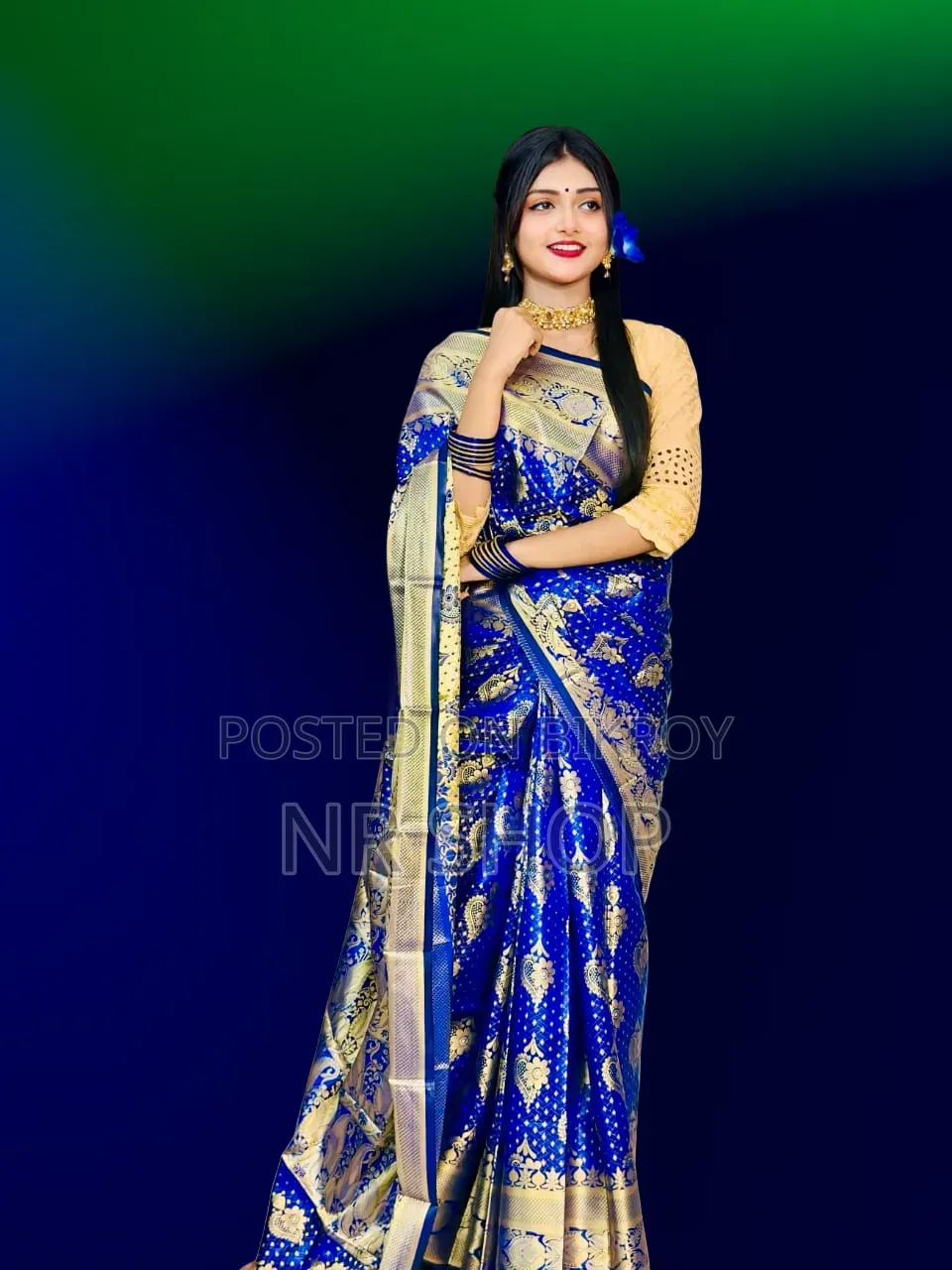 Soft Silk Katan Saree 12 Haat