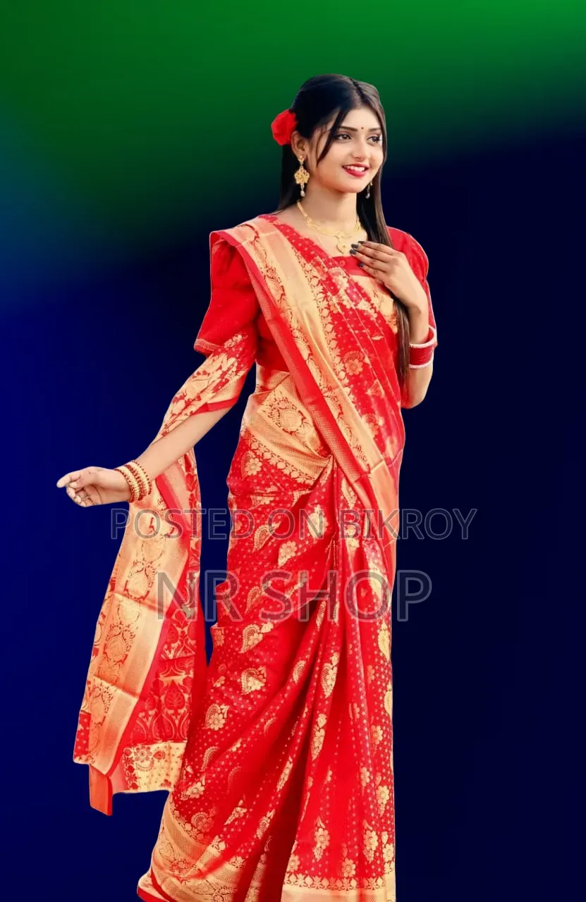 Soft Silk Katan Saree 12 Haat
