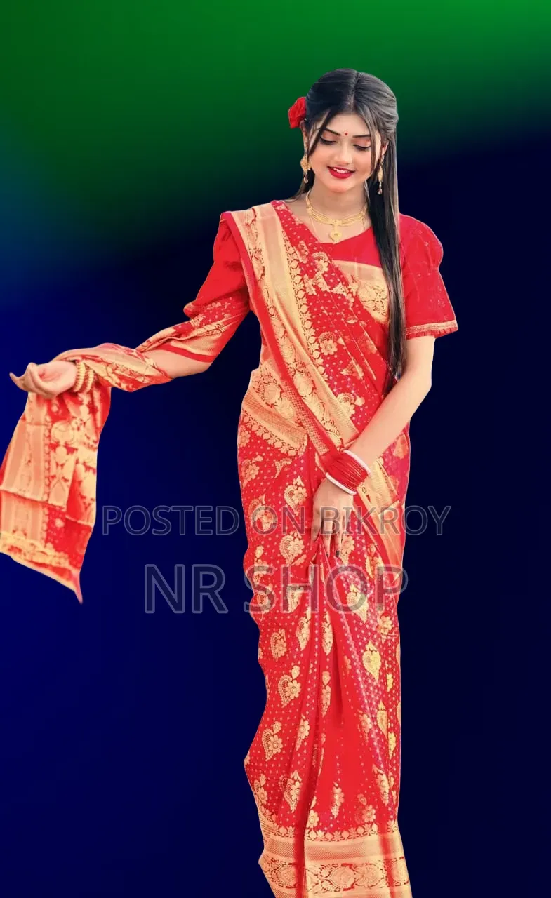 Soft Silk Katan Saree 12 Haat
