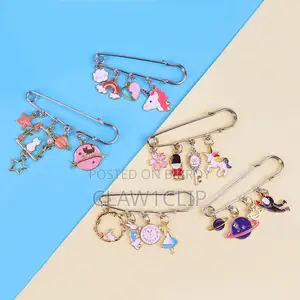 Heavy Duty Clothing Fixing Metal Brooch DIY Dress Craft Brooch Pins
