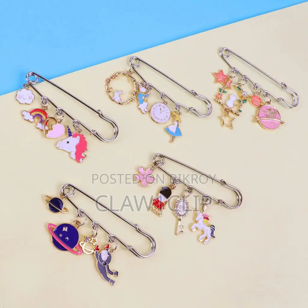 Heavy Duty Clothing Fixing Metal Brooch DIY Dress Craft Brooch Pins
